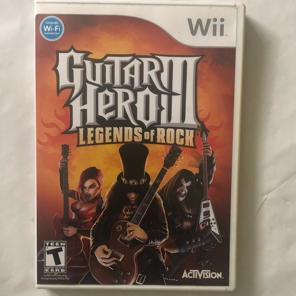 Guitar Hero III, Legends of Rock for Nintendo Wii bundle